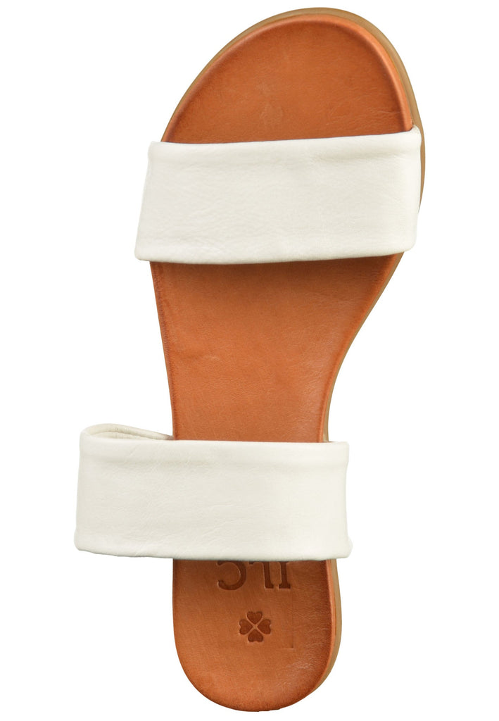 ILC Pantoletten Leder Weiß - surf4shoes