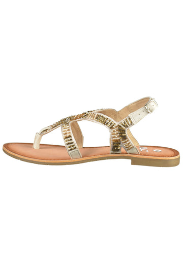 ILC Sandalen Leder/Textil Weiß - surf4shoes