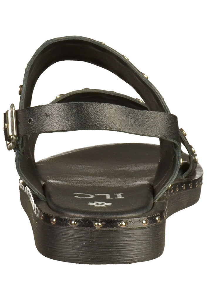 ILC Sandalen Leder Schwarz - surf4shoes