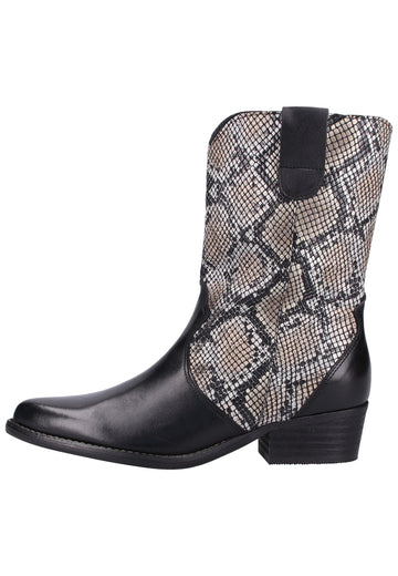 ILC Stiefelette Leder Schwarz - surf4shoes