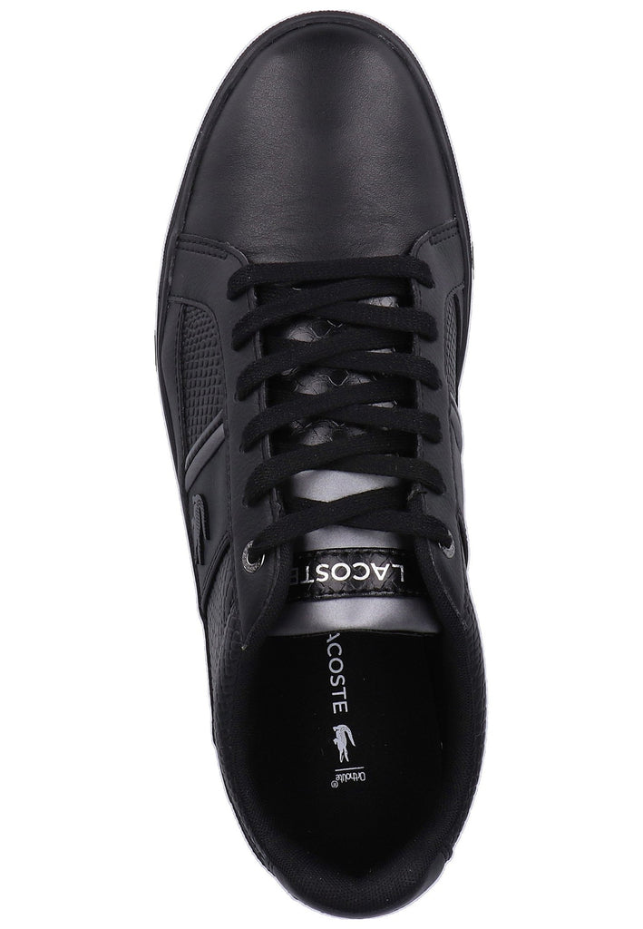 Lacoste Sneaker Leder Schwarz - surf4shoes