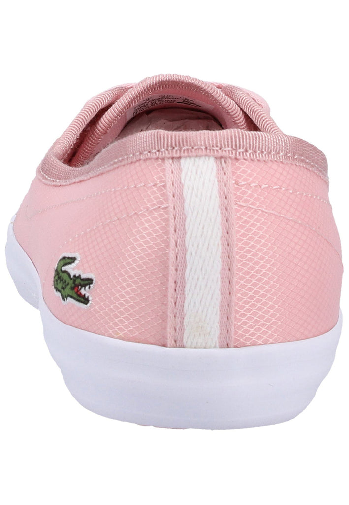 Lacoste Ballerinas Textil Pink/Weiß - surf4shoes