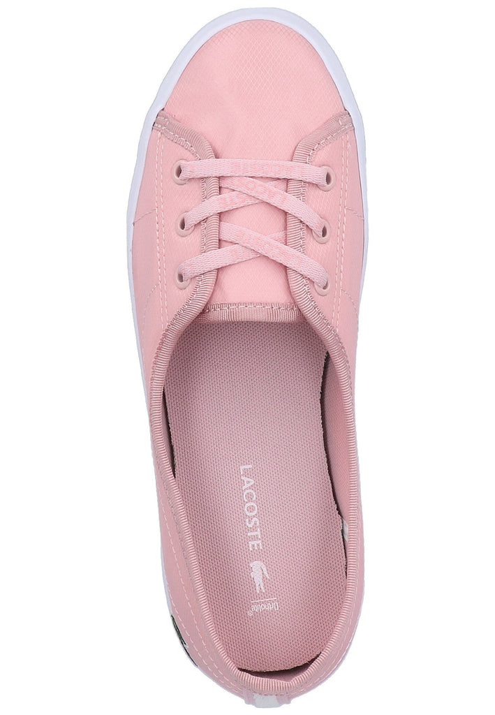 Lacoste Ballerinas Textil Pink/Weiß - surf4shoes