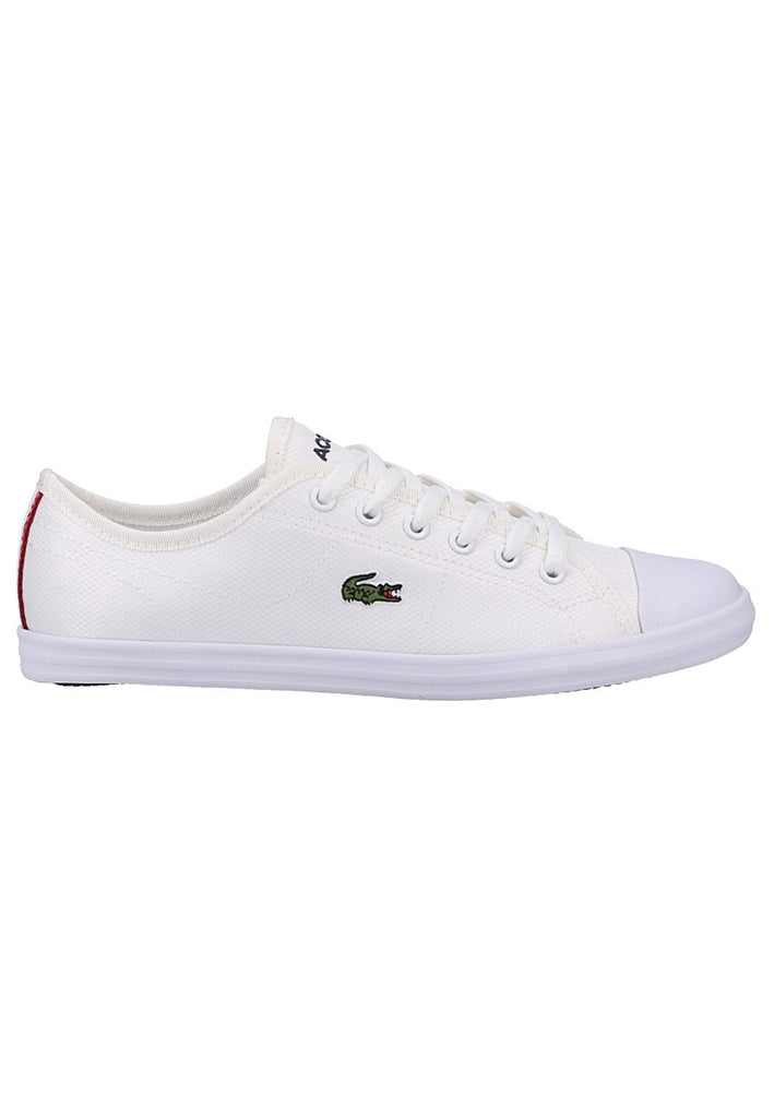 Lacoste Sneaker Textil Weiß - surf4shoes