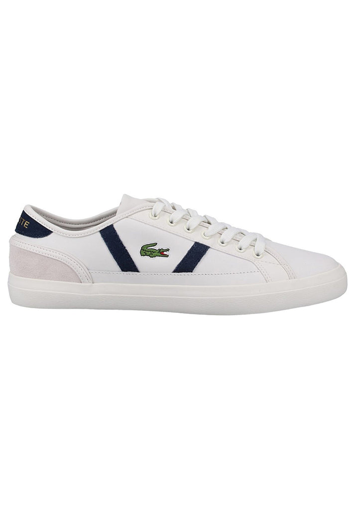 Lacoste Sneaker Nappaleder Weiß - surf4shoes