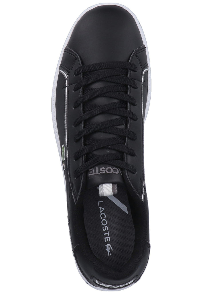 Lacoste Sneaker Leder/Textil Schwarz/Grau - surf4shoes