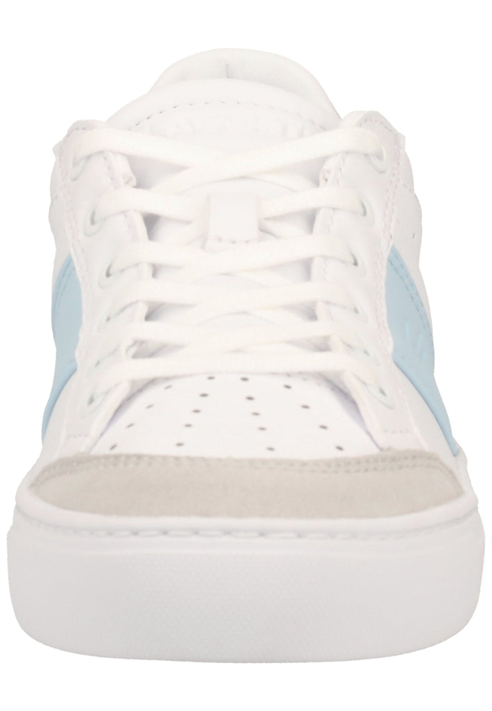 Lacoste Sneaker Lederimitat Weiß - surf4shoes