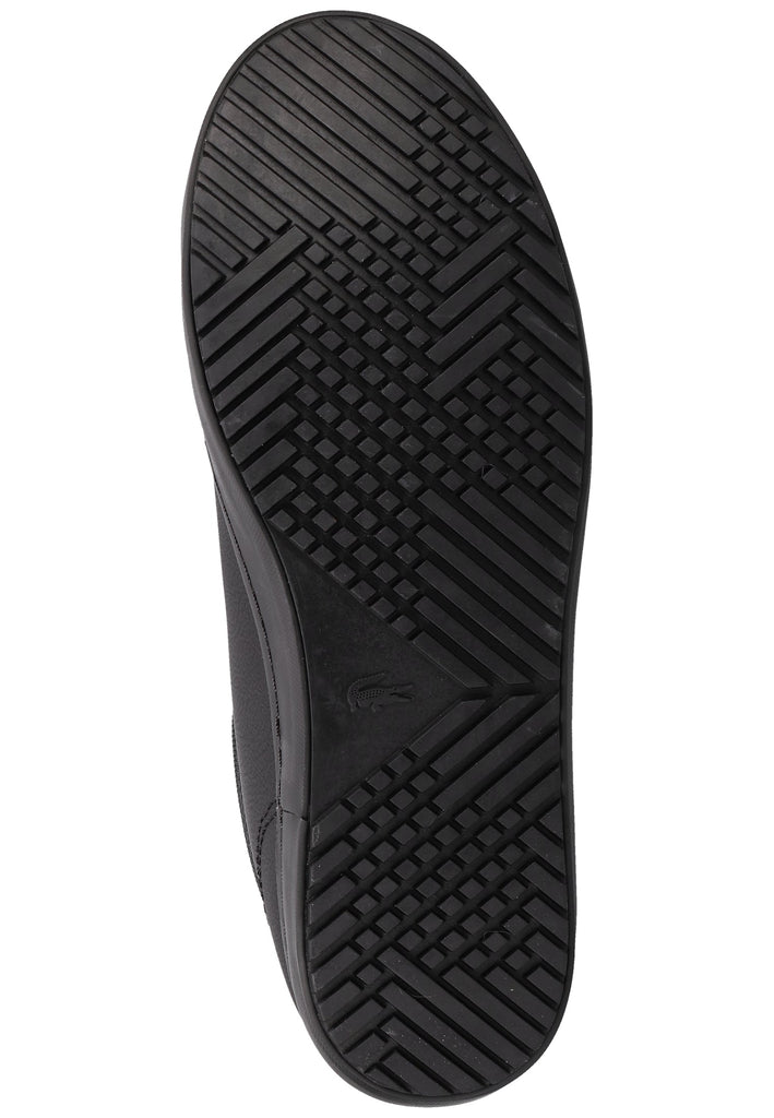 Lacoste Sneaker Leder Schwarz - surf4shoes