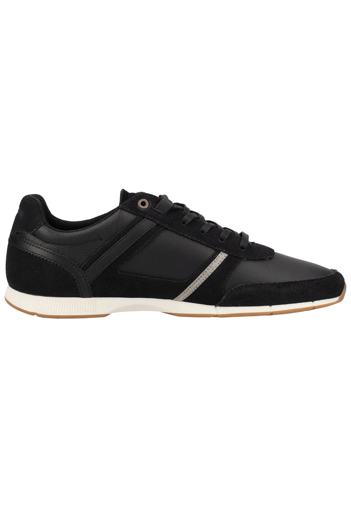 Lacoste Sneaker Veloursleder Schwarz - surf4shoes