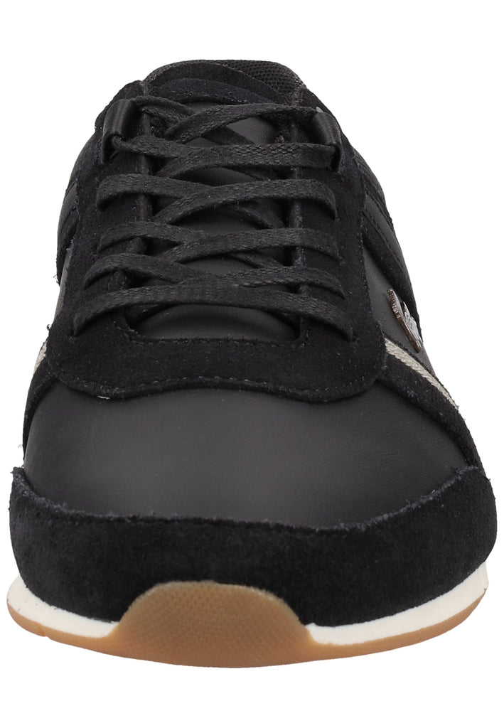 Lacoste Sneaker Veloursleder Schwarz - surf4shoes