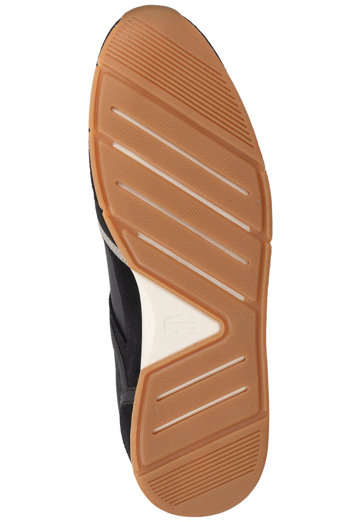 Lacoste Sneaker Veloursleder Schwarz - surf4shoes