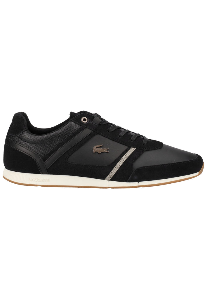 Lacoste Sneaker Veloursleder Schwarz - surf4shoes