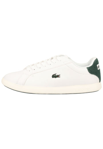 Lacoste Sneaker Leder Weiß - surf4shoes