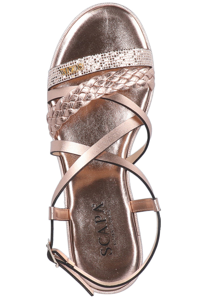 Scapa Sandalen Lederimitat Weiß - surf4shoes