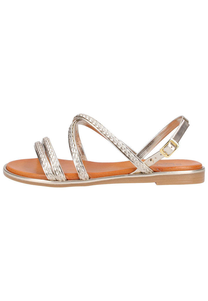 Scapa Sandalen Lederimitat Platin - surf4shoes