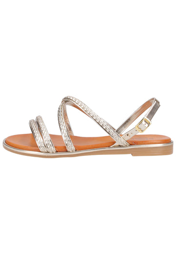 Scapa Sandalen Lederimitat Platin - surf4shoes