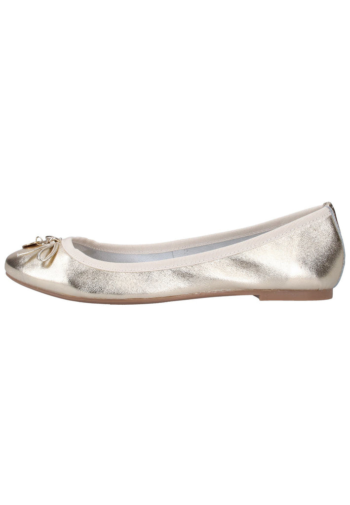 Scapa Ballerinas Leder Platin - surf4shoes
