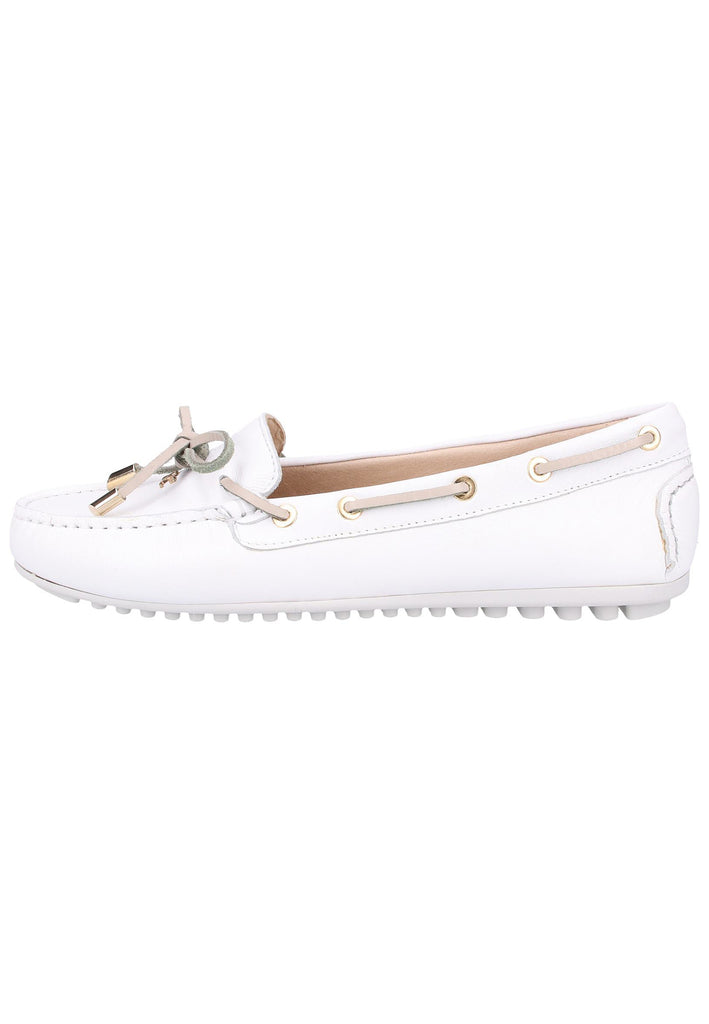 Scapa Mokassin Leder Weiß - surf4shoes