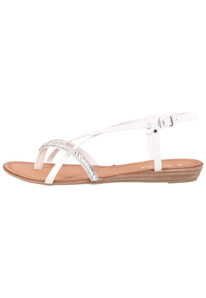 Scapa Sandalen Lederimitat Weiß - surf4shoes