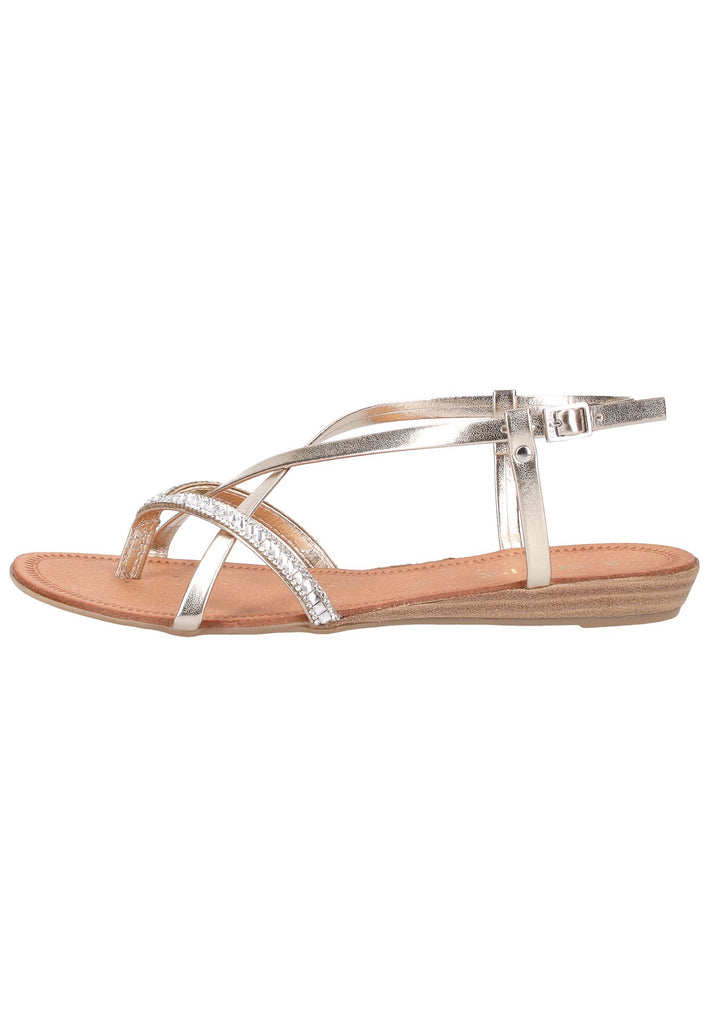 Scapa Sandalen Lederimitat Platin - surf4shoes