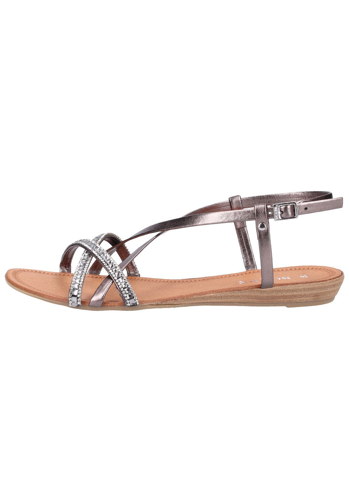 Scapa Sandalen Lederimitat Grau - surf4shoes