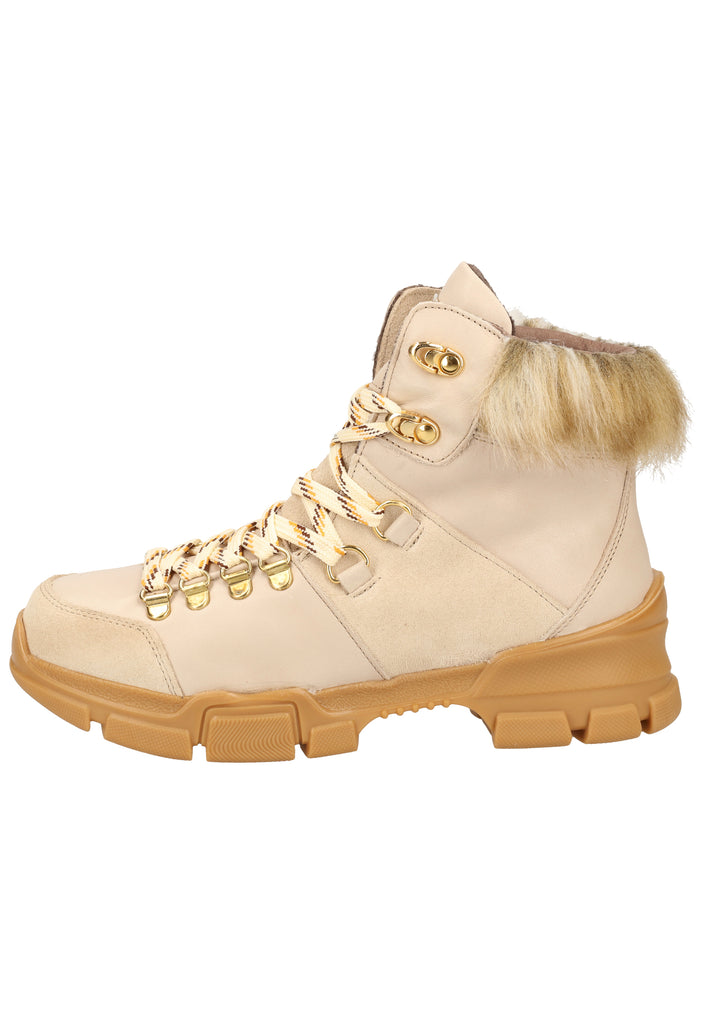 Scapa Stiefelette Leder Beige - surf4shoes