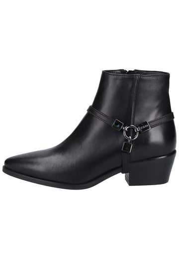 Scapa Stiefelette Leder Schwarz - surf4shoes