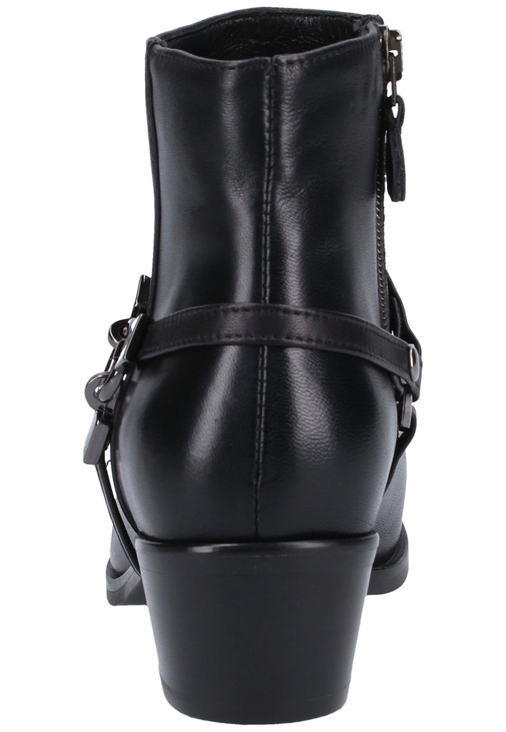 Scapa Stiefelette Leder Schwarz - surf4shoes