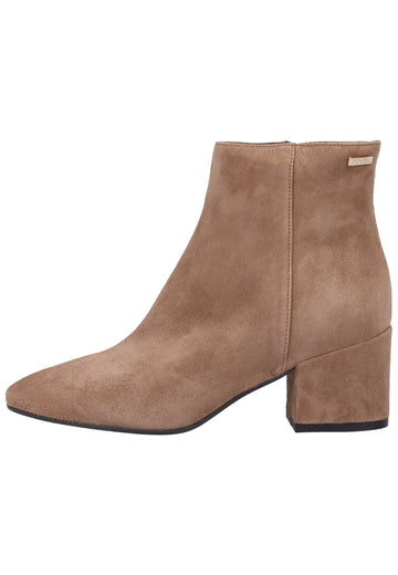 Scapa Stiefelette Veloursleder Taupe - surf4shoes