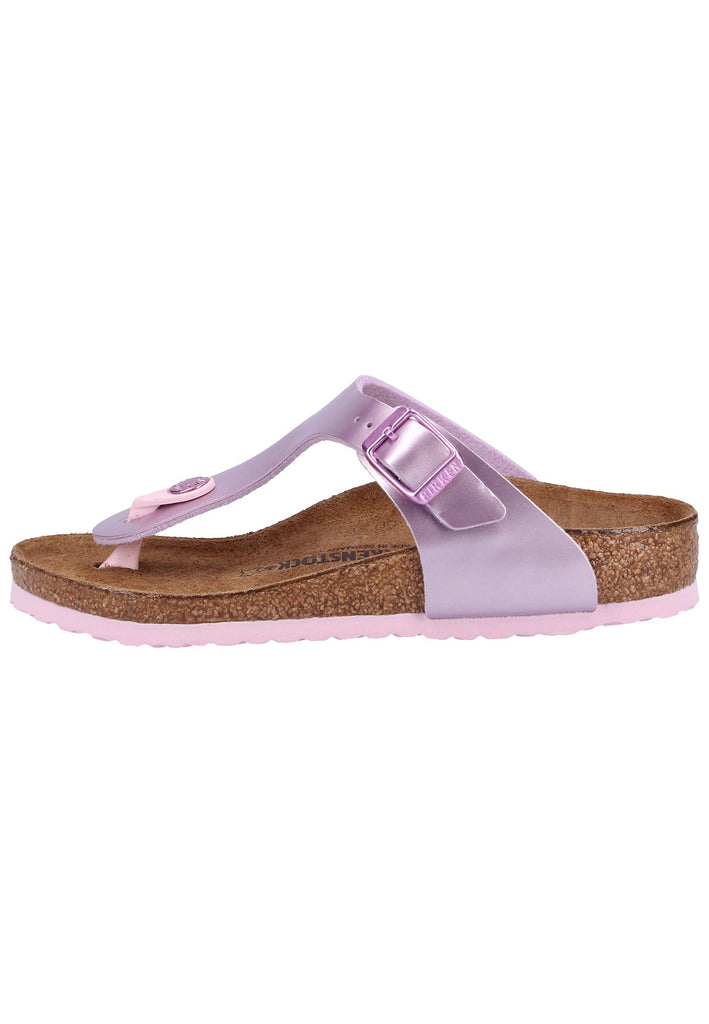 Birkenstock Sandalen Birko-Flor Electric Metallic Lilac - surf4shoes