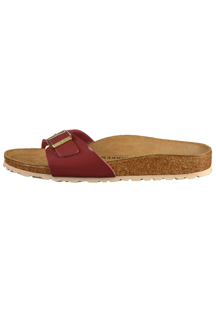 Birkenstock Pantoletten Birko-Flor Bordeaux - surf4shoes