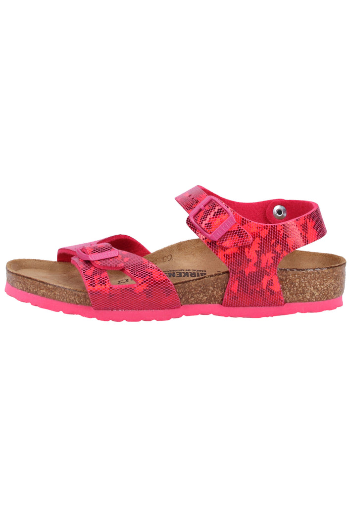 Birkenstock Sandalen Lederimitat Pink - surf4shoes