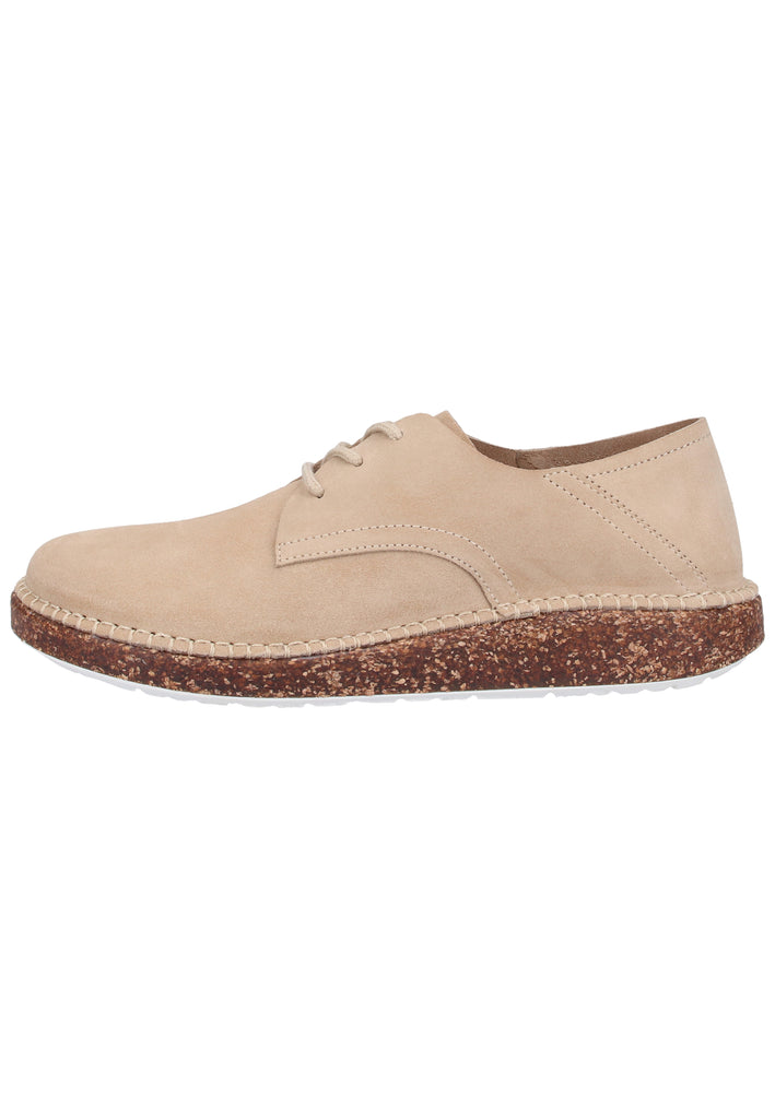 Birkenstock Halbschuhe Veloursleder Sand - surf4shoes