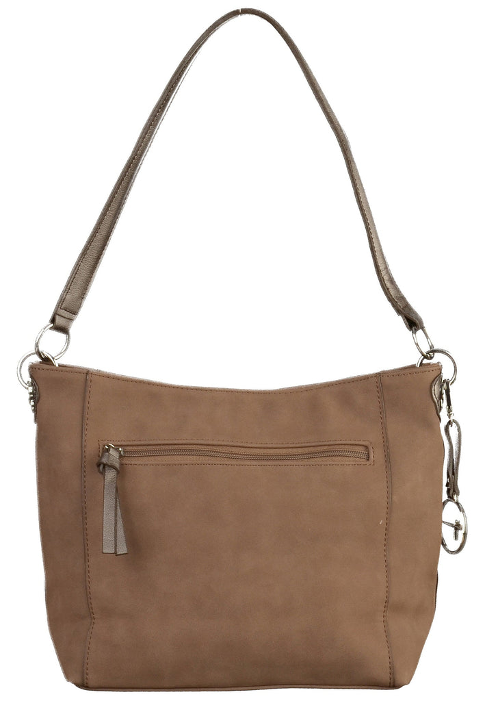 Tamaris Taschen Lederimitat Dunkelbraun - surf4shoes
