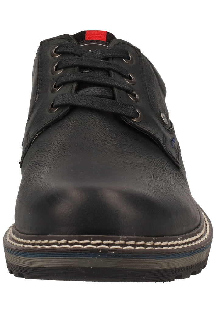 s.Oliver Halbschuhe Leder Schwarz - surf4shoes