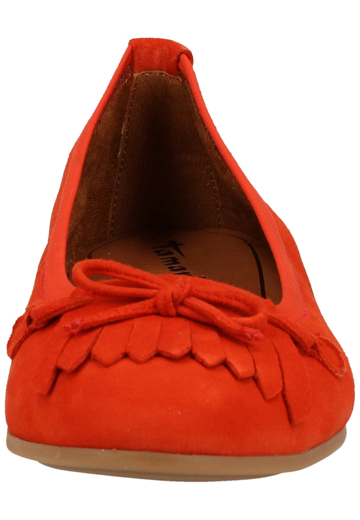 Tamaris Ballerinas Veloursleder Rot - surf4shoes
