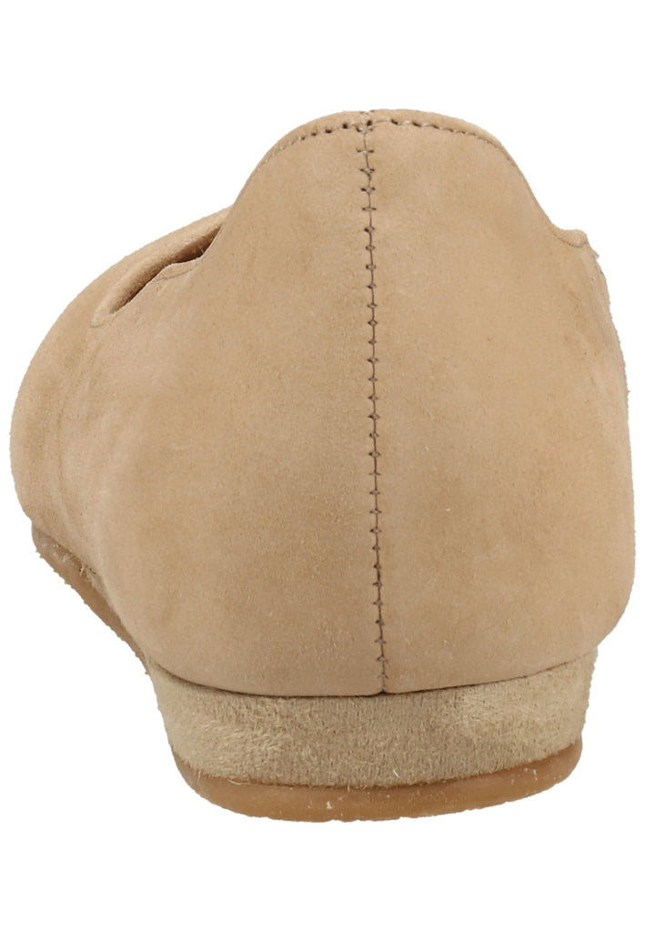 Tamaris Ballerinas Veloursleder Taupe - surf4shoes