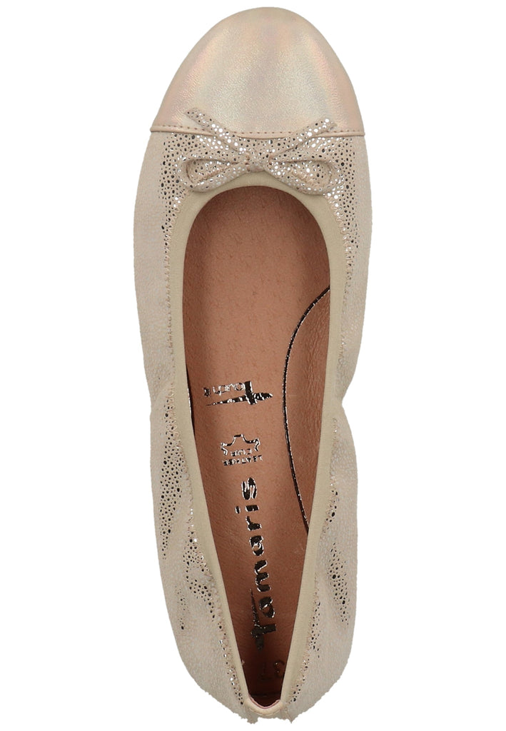 Tamaris Ballerinas Leder/Synthetik Shell - surf4shoes