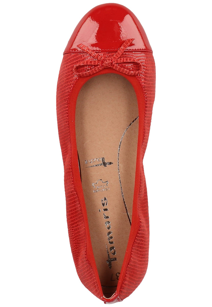 Tamaris Ballerinas Veloursleder Chilli - surf4shoes