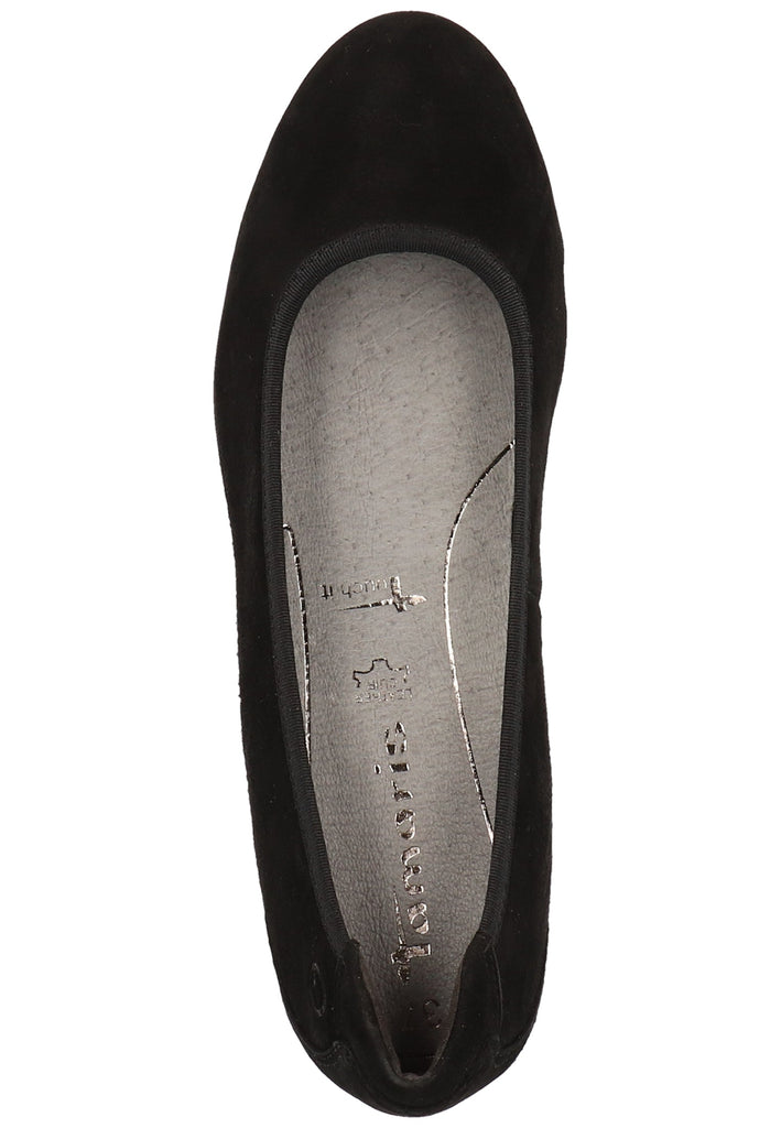 Tamaris Ballerinas Leder Schwarz - surf4shoes