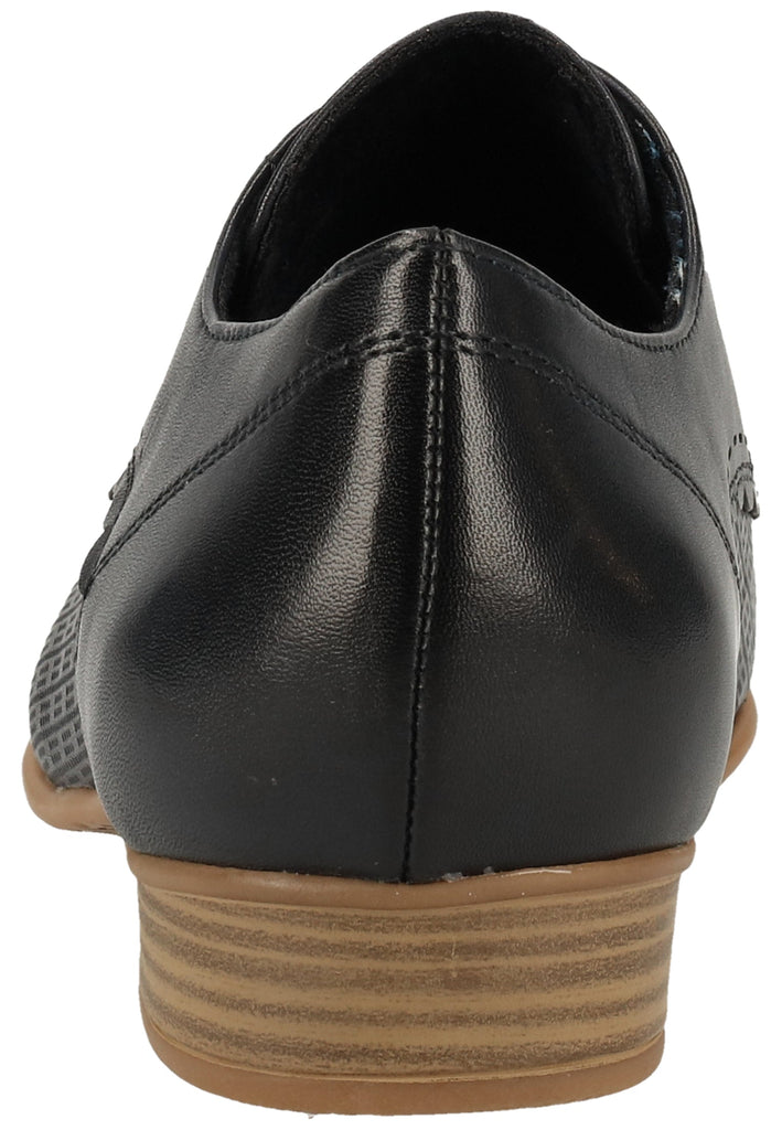 Tamaris Halbschuhe Leder Navy - surf4shoes