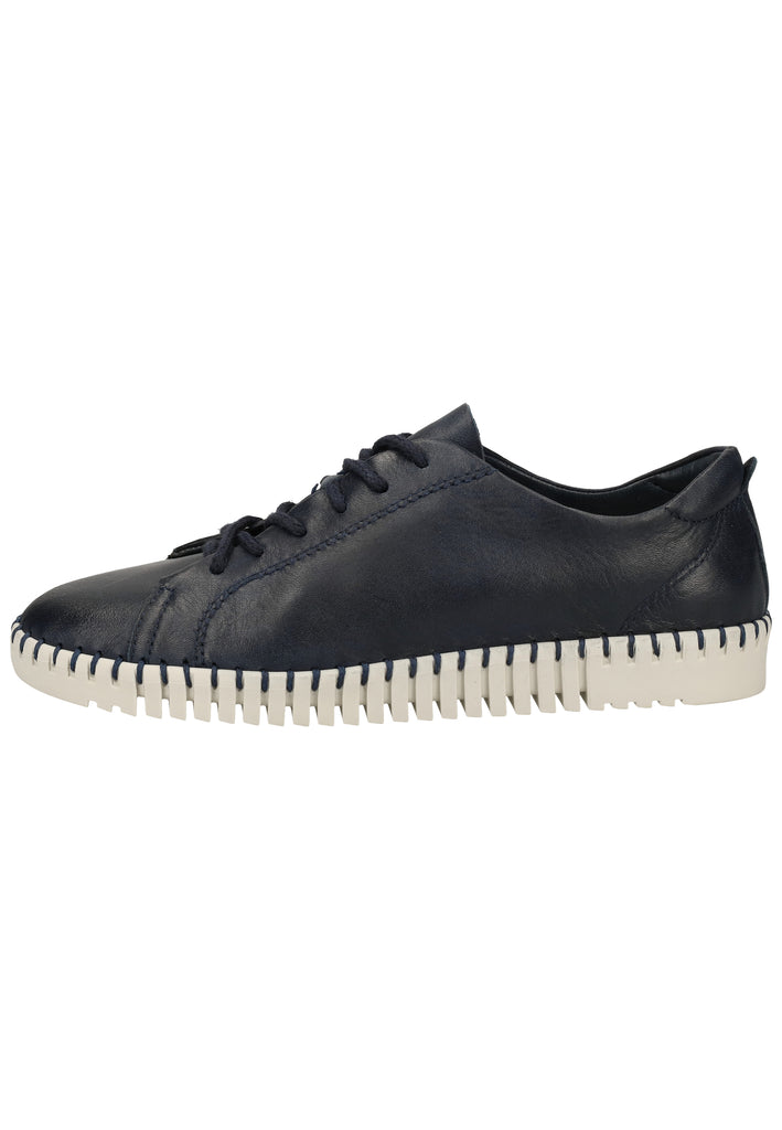 Tamaris Sneaker Leder Navy - surf4shoes