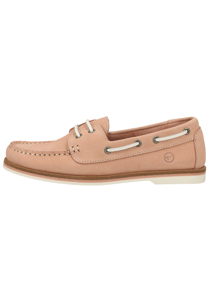 Tamaris Halbschuhe Nubukleder Hellrosa - surf4shoes