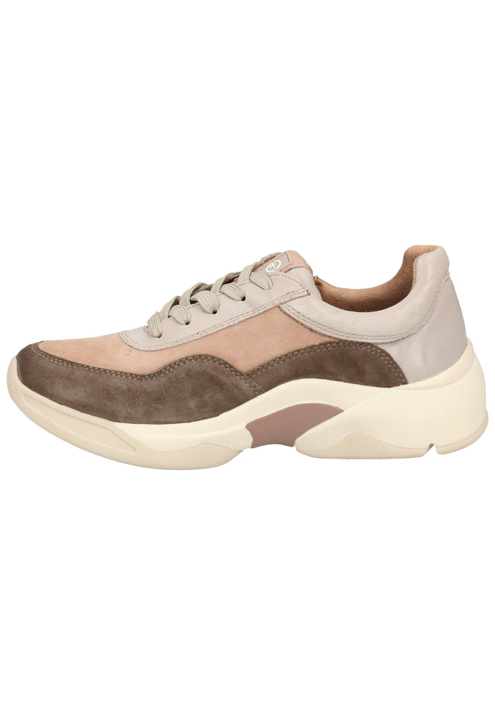 Tamaris Sneaker Veloursleder Rose - surf4shoes
