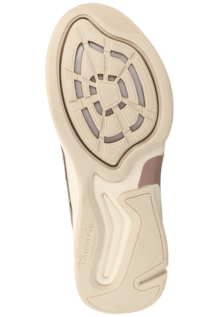 Tamaris Sneaker Veloursleder Rose - surf4shoes