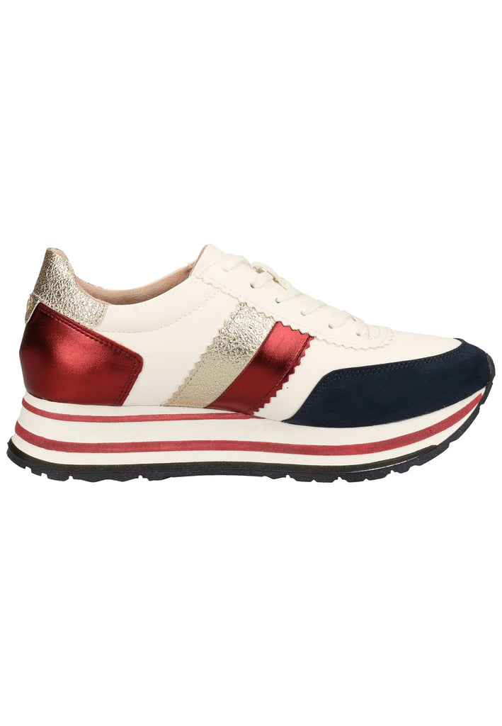 Tamaris Sneaker Synthetik/Textil Weiß - surf4shoes