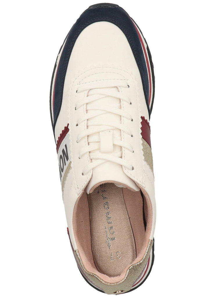 Tamaris Sneaker Synthetik/Textil Weiß - surf4shoes