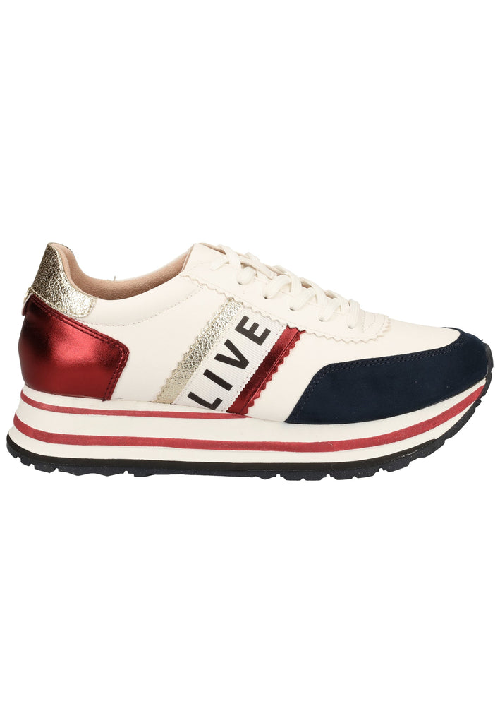 Tamaris Sneaker Synthetik/Textil Weiß - surf4shoes