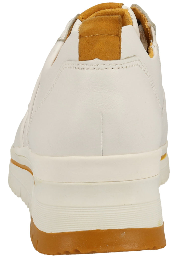 Tamaris Sneaker Leder Weiß/Gelb - surf4shoes