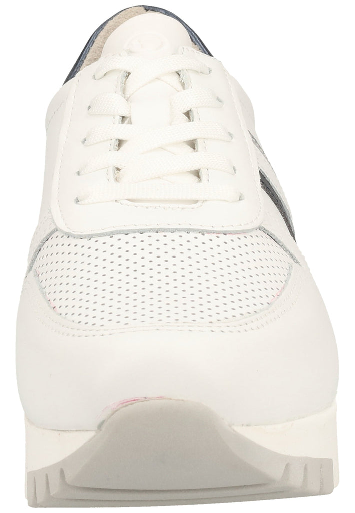Tamaris Sneaker Leder/Synthetik Weiß - surf4shoes